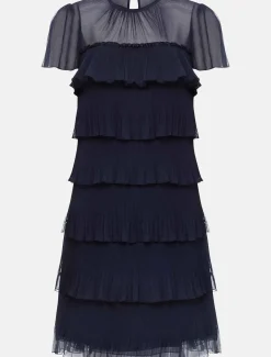 Mimi Pleated Mini Dress