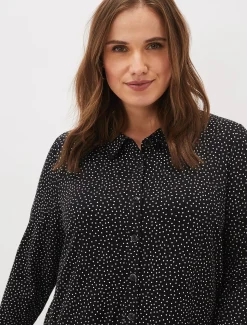 Mina Spot Jersey Dress