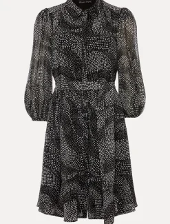 Miriam Chiffon Shirt Mini Dress