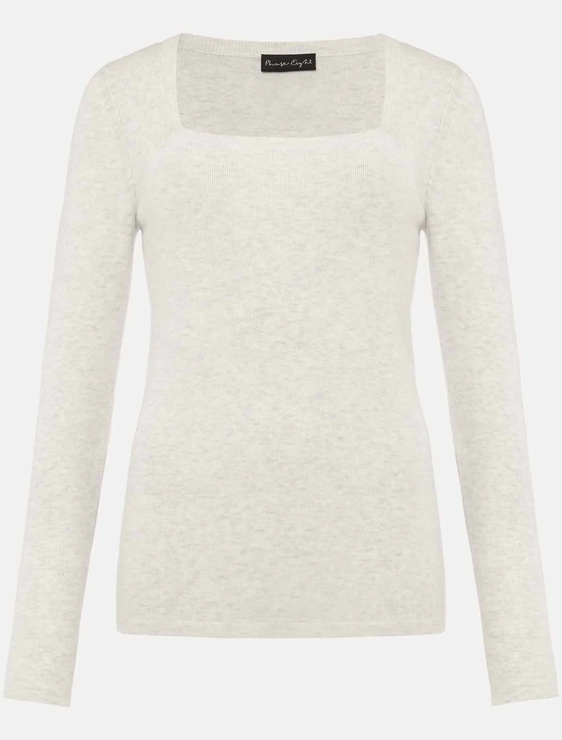 Molla Square Neck Knit Jumper