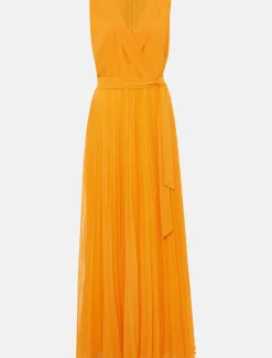 Mollie Pleat Maxi Dress