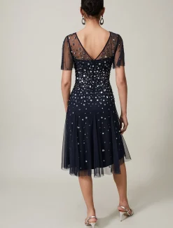Molly Sequin Midi Dress