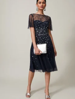 Molly Sequin Midi Dress