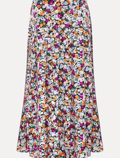 Mona Floral Tiered Skirt