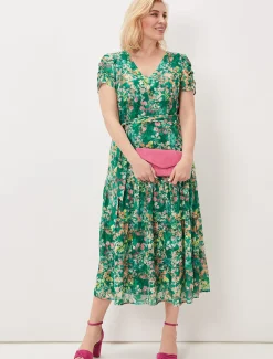 Morven Printed Tiered Dress