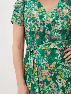 Morven Printed Tiered Dress