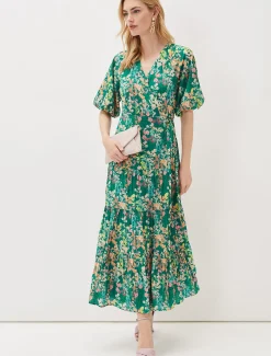 Morven Wrap Maxi Dress