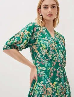 Morven Wrap Maxi Dress