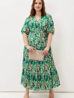 Morven Wrap Maxi Dress