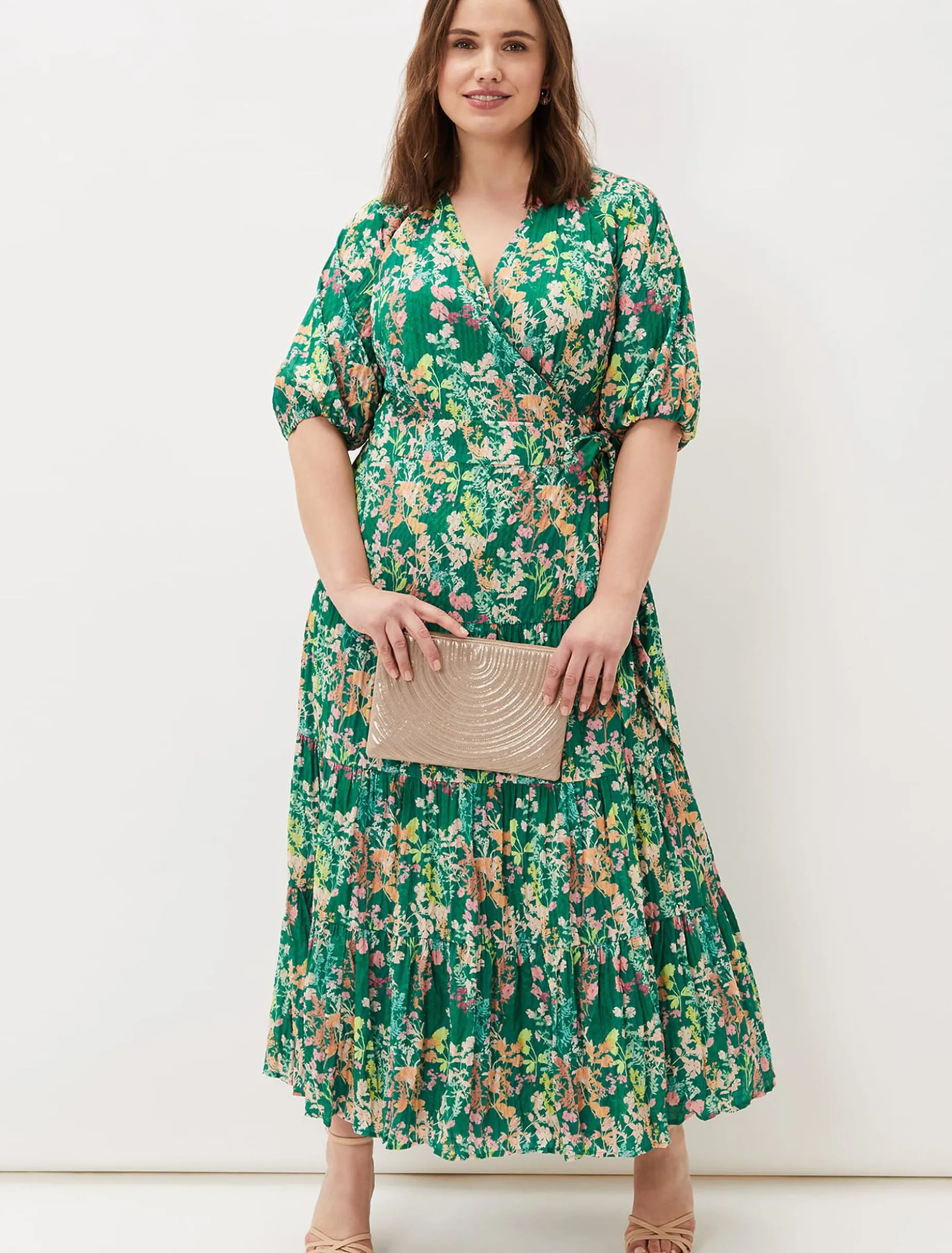 Morven Wrap Maxi Dress