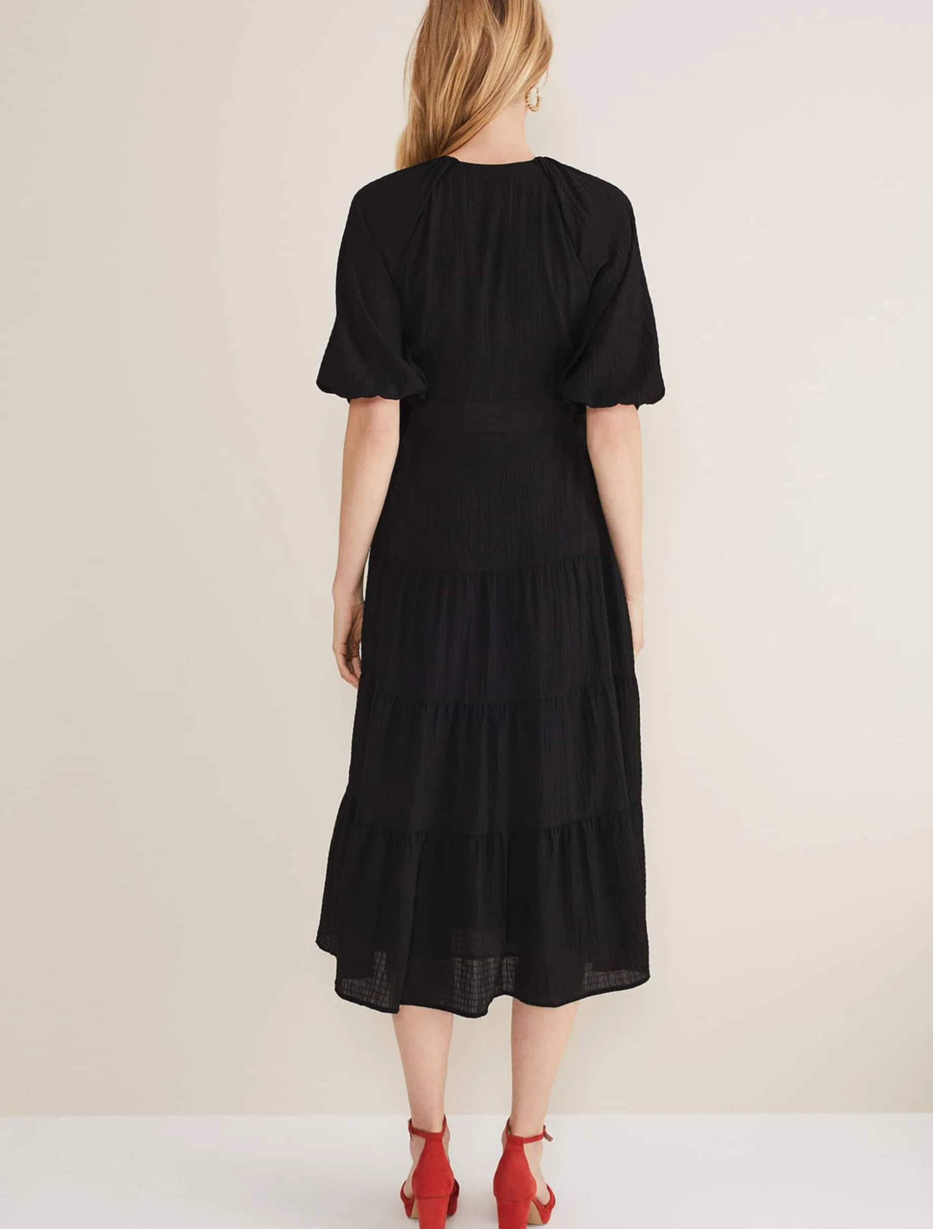 Morven Wrap Midi Dress