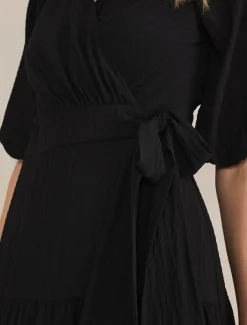 Morven Wrap Midi Dress