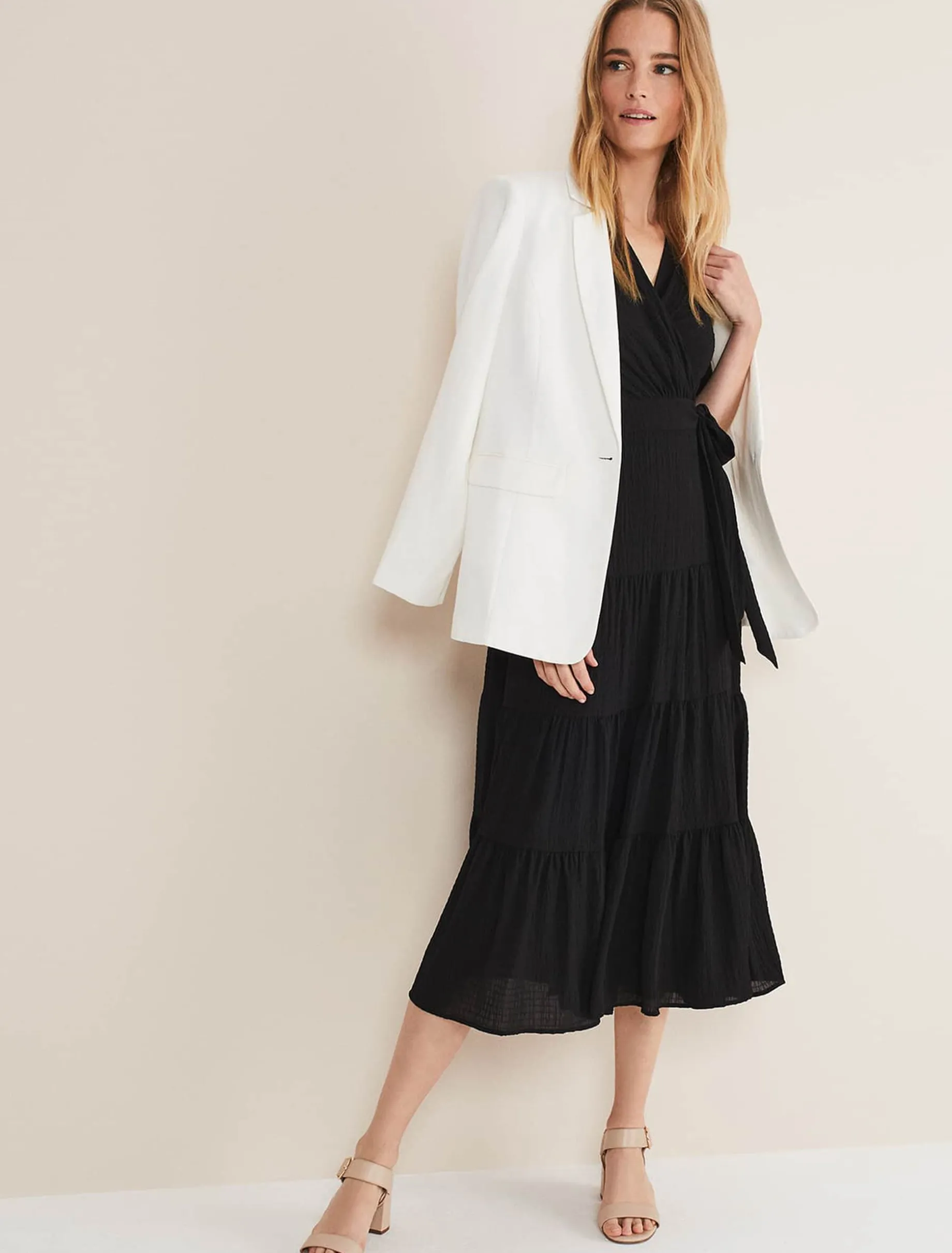 Morven Wrap Midi Dress