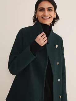 Mya Wool Short Belted Coat