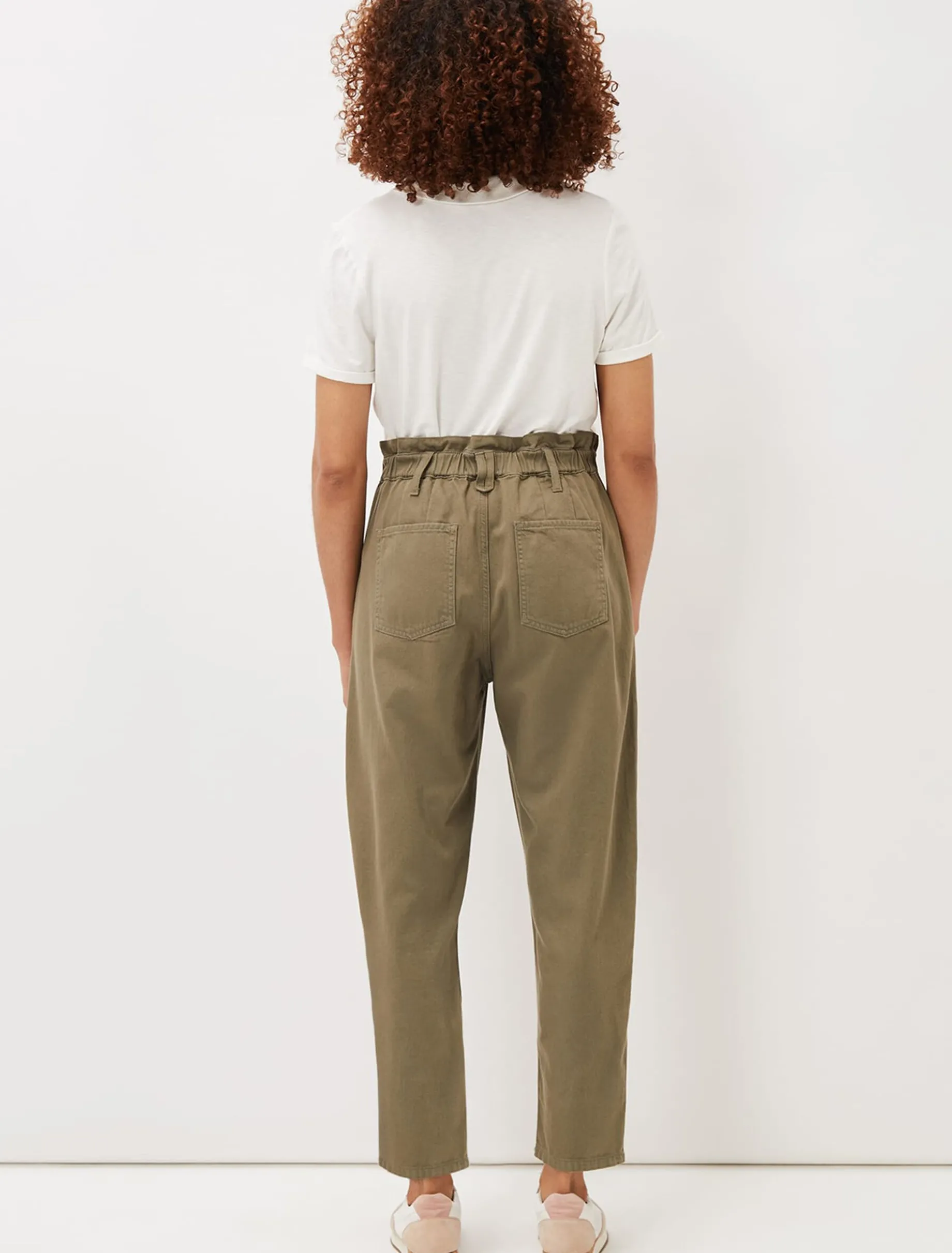Nadina Paper Bag Waist Jeans