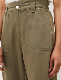Nadina Paper Bag Waist Jeans
