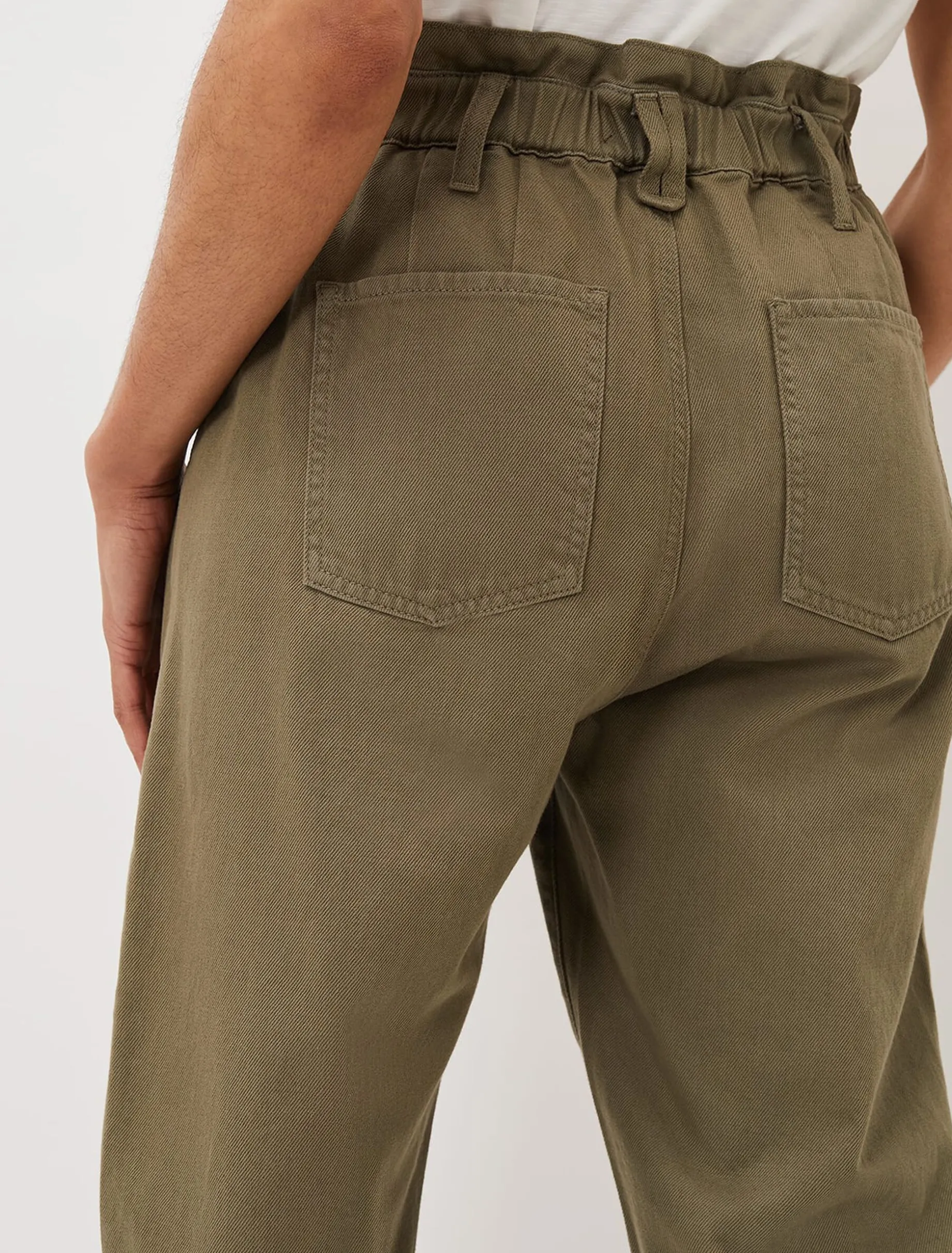 Nadina Paper Bag Waist Jeans