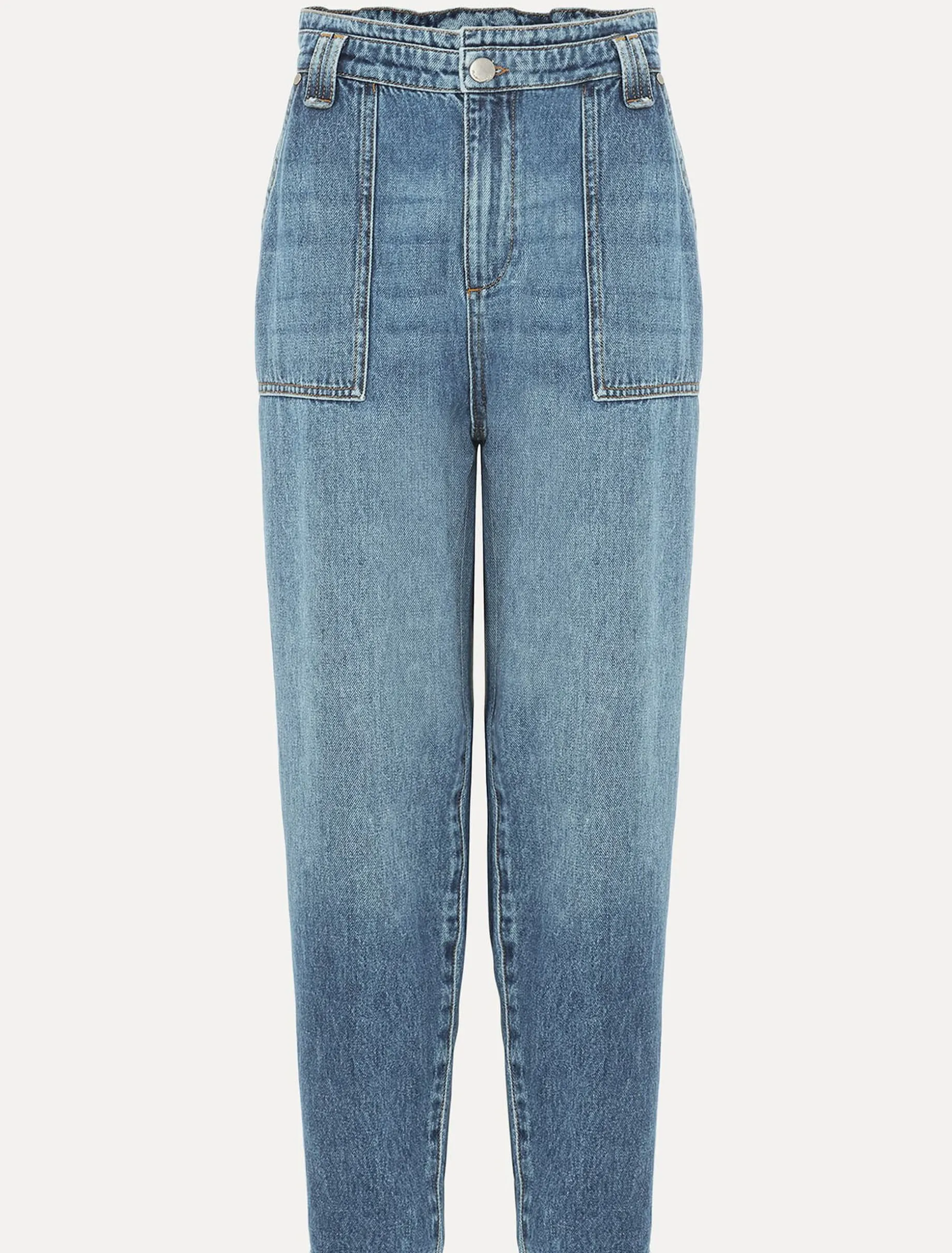 Nadina Paper Bag Waist Jean