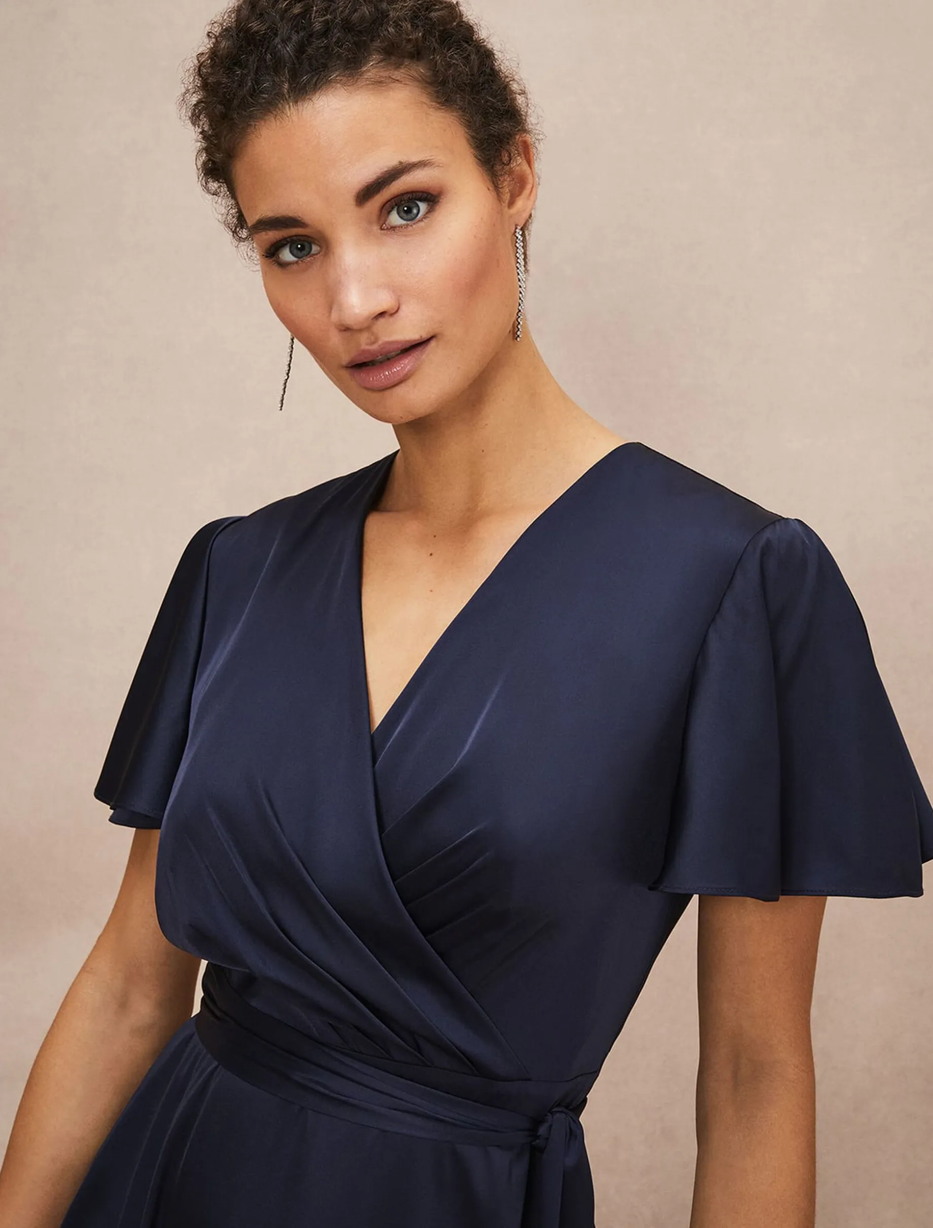 Nancie Eclipse Hem Dress