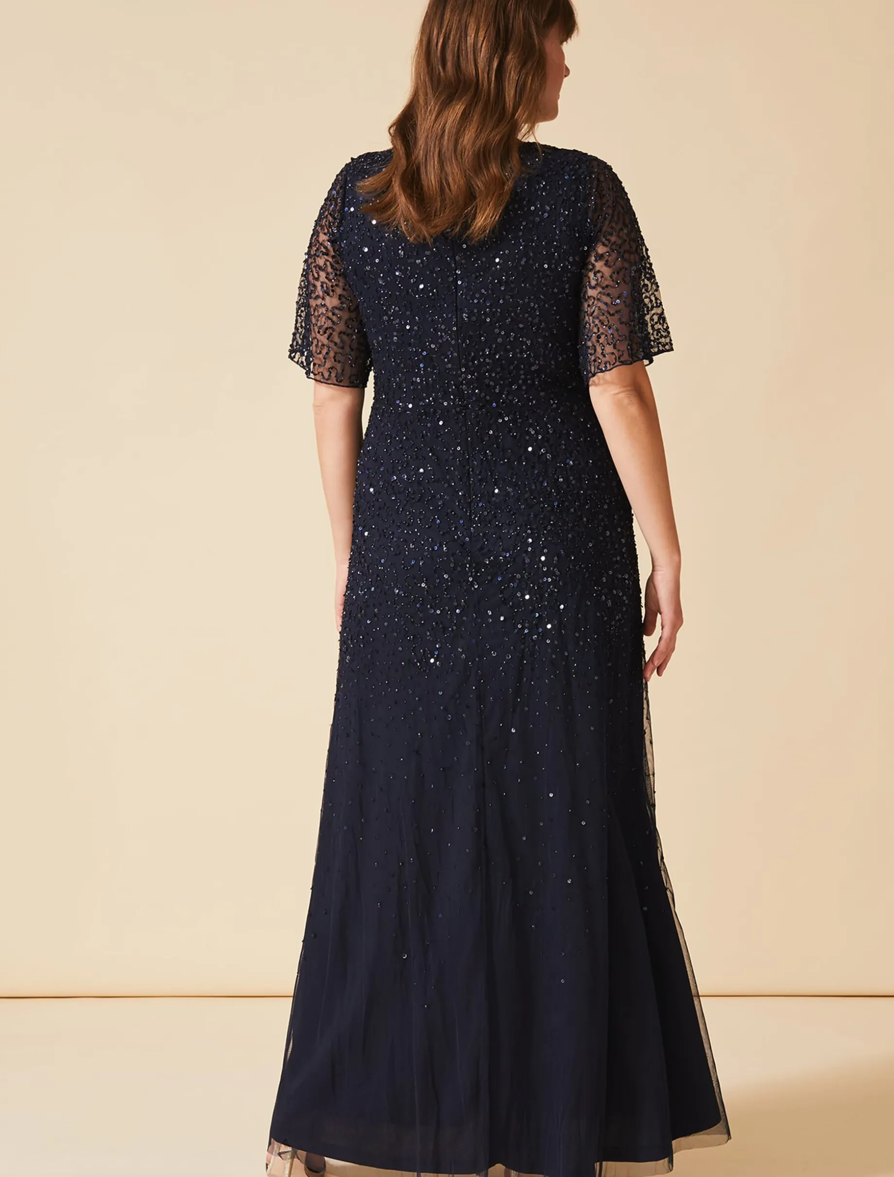 Nancy Sequin Maxi Dress