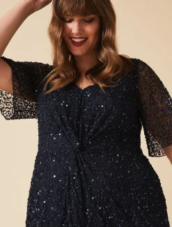 Nancy Sequin Maxi Dress