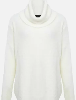 Natalia Fluffy Roll Neck Knit