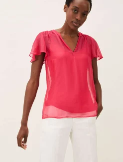 Naya Silk Fitted Blouse