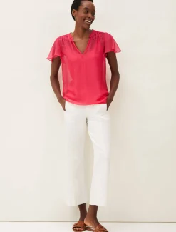 Naya Silk Fitted Blouse