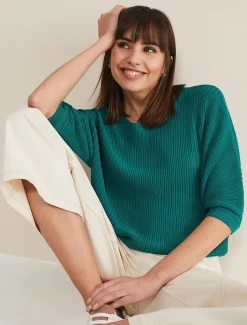 Naya Textured Corded Knit