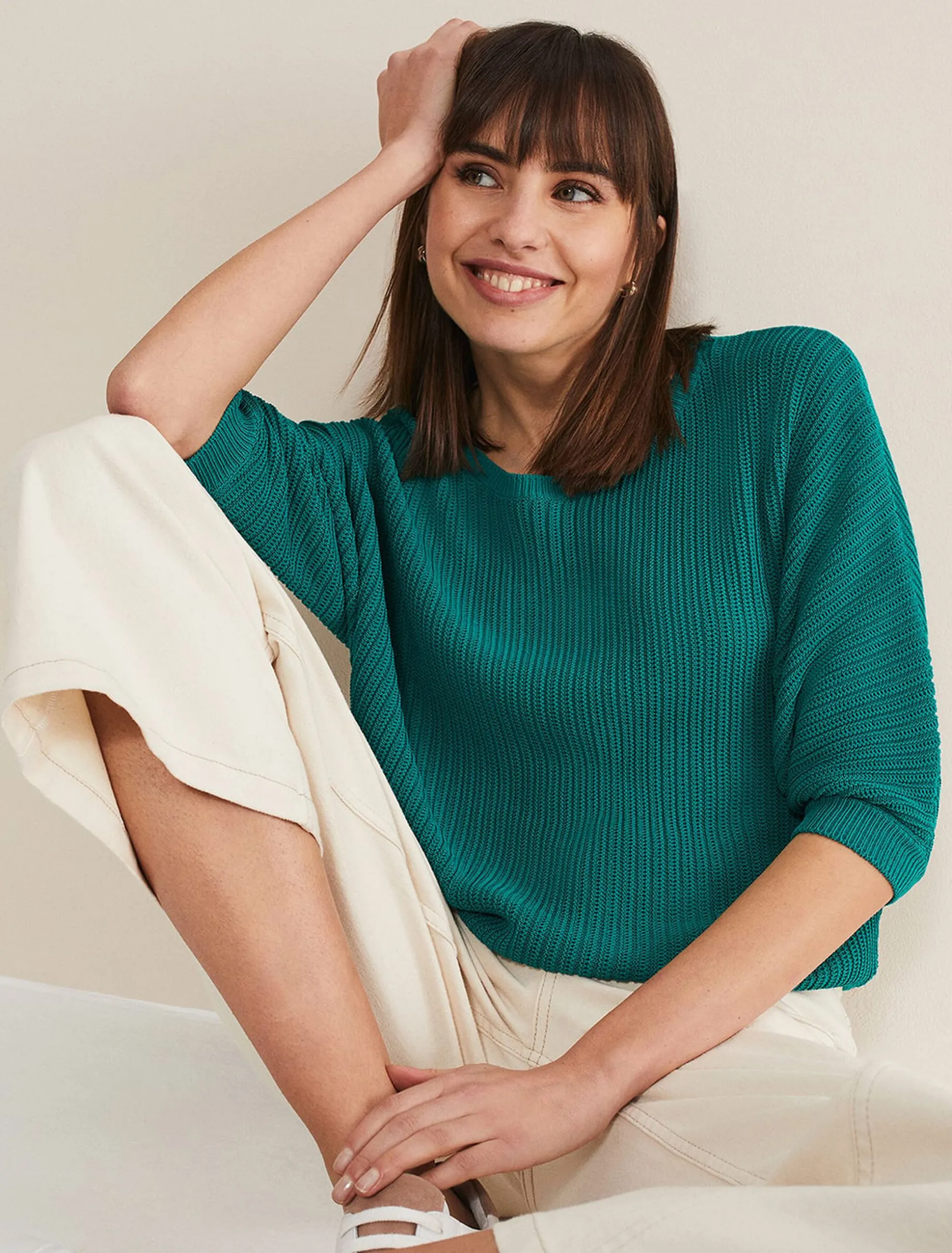 Naya Textured Corded Knit
