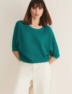 Naya Textured Corded Knit