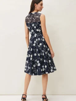 Neha Floral Print Dress