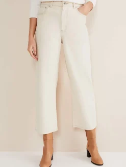 Nell Organic Denim Wide Leg Jean