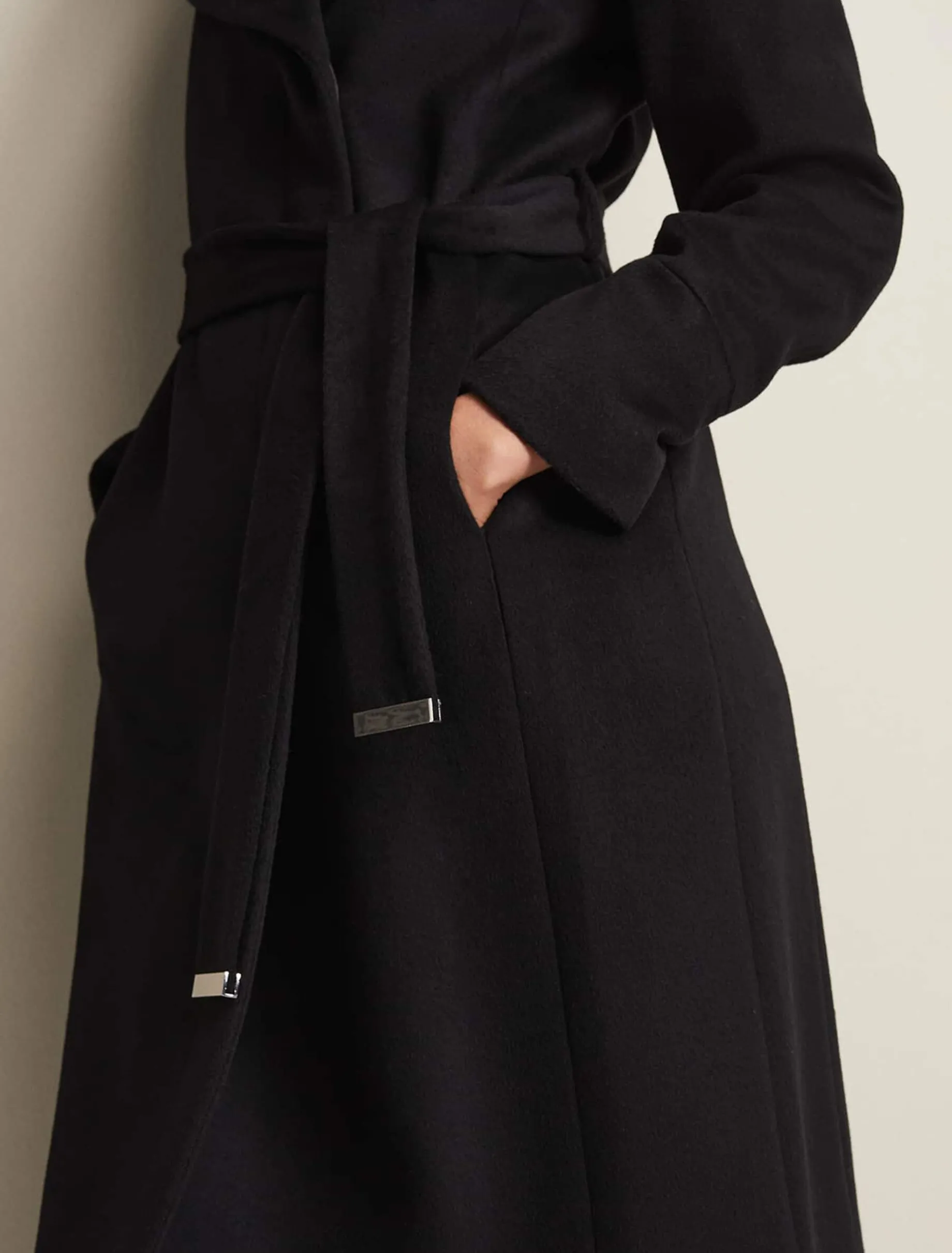 Nicci Wool Belted Coat
