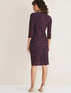 Nieve Leopard Print Dress