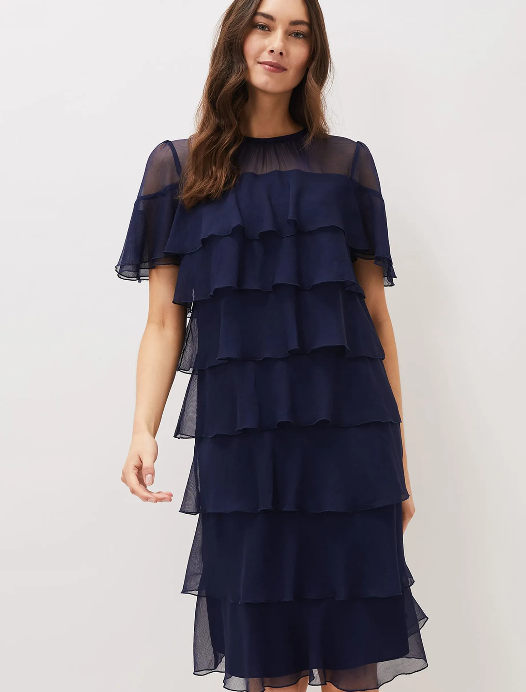 Nika Tiered Shift Dress