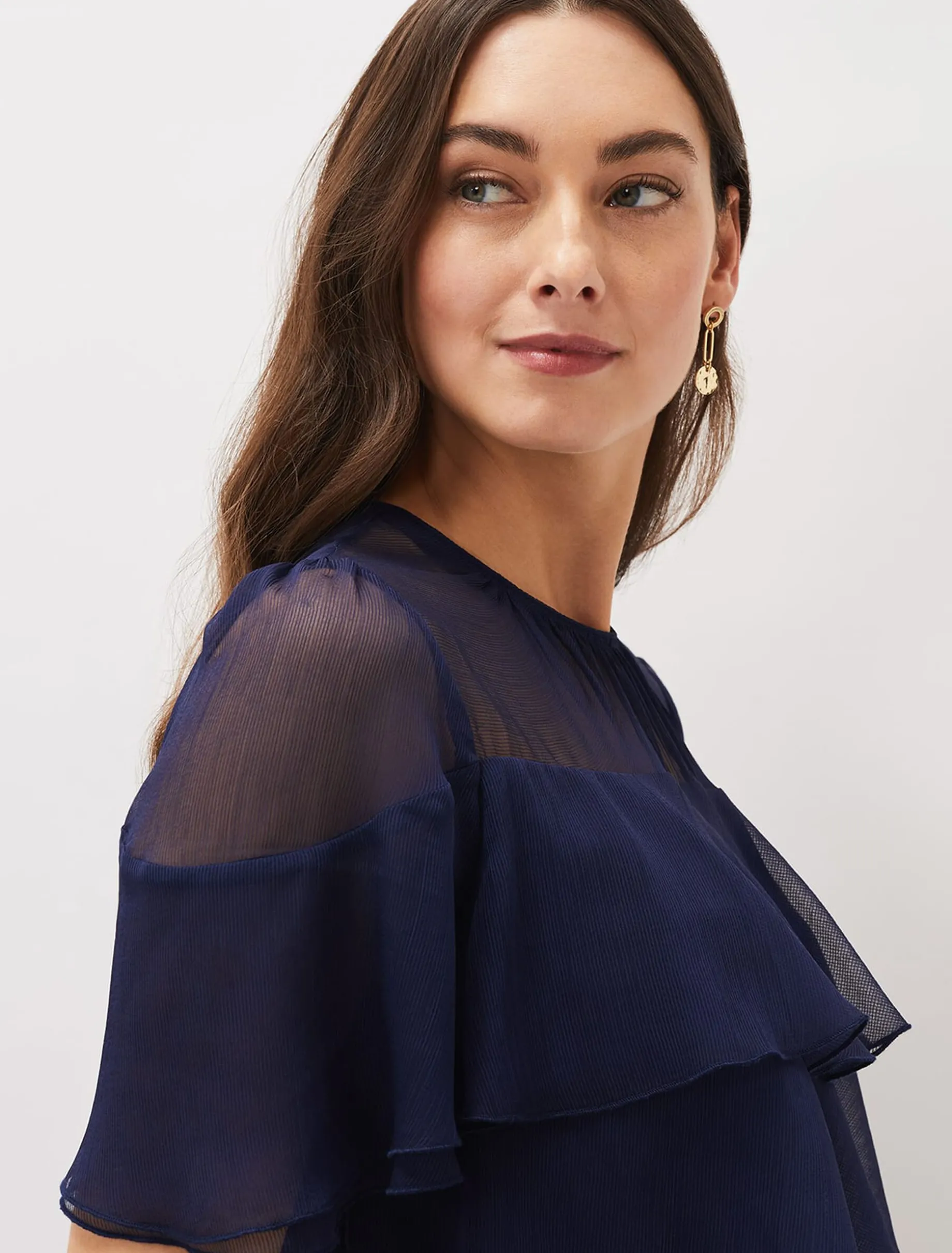 Nika Tiered Shift Dress