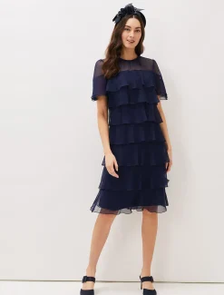 Nika Tiered Shift Dress