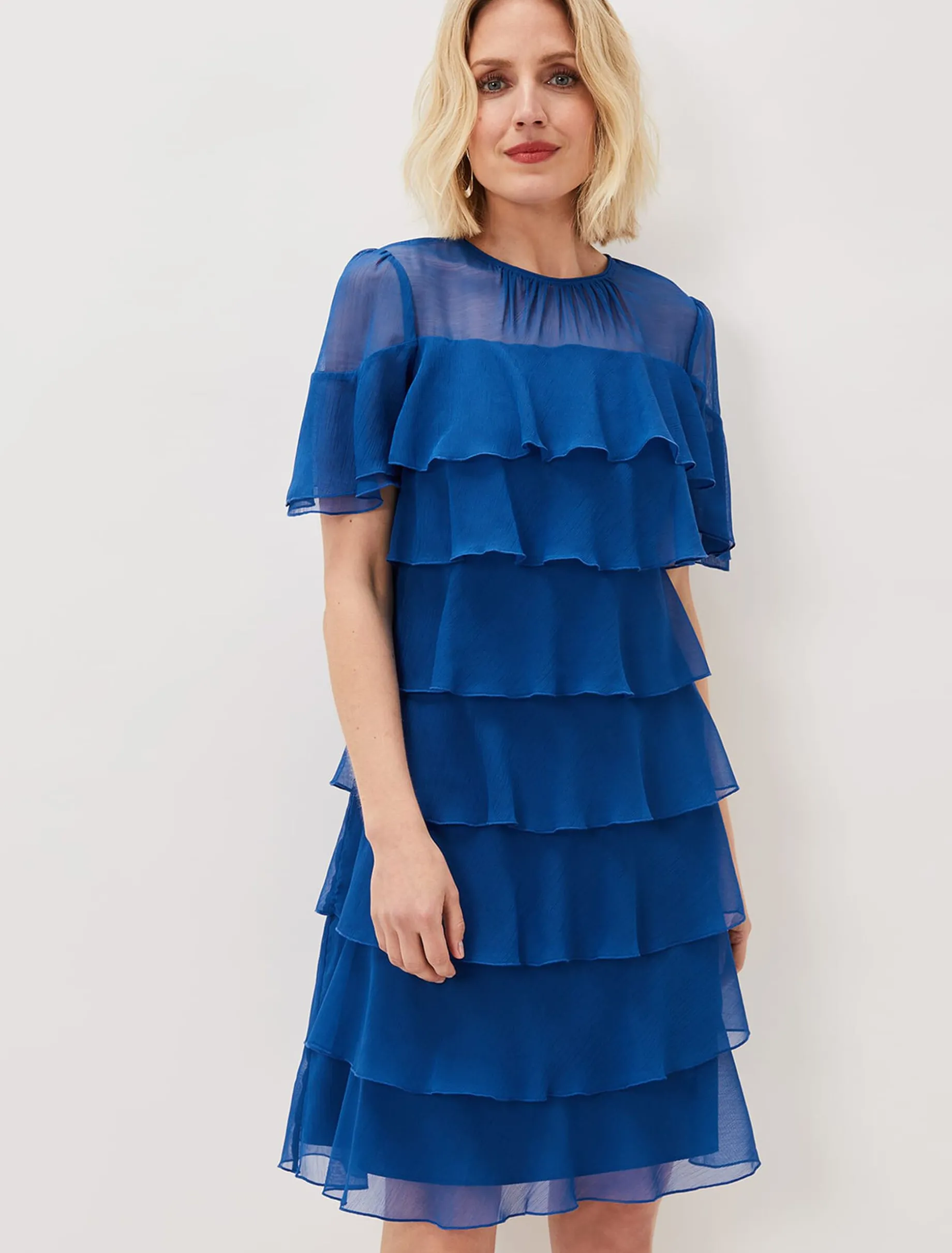 Nika Tiered Shift Dress