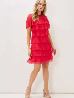 Nika Tiered Shift Dress