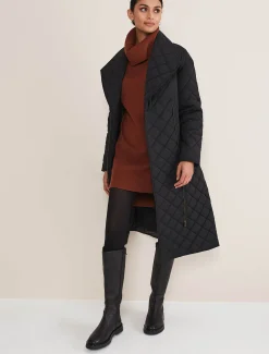 Nila Quilted Puffer Coat