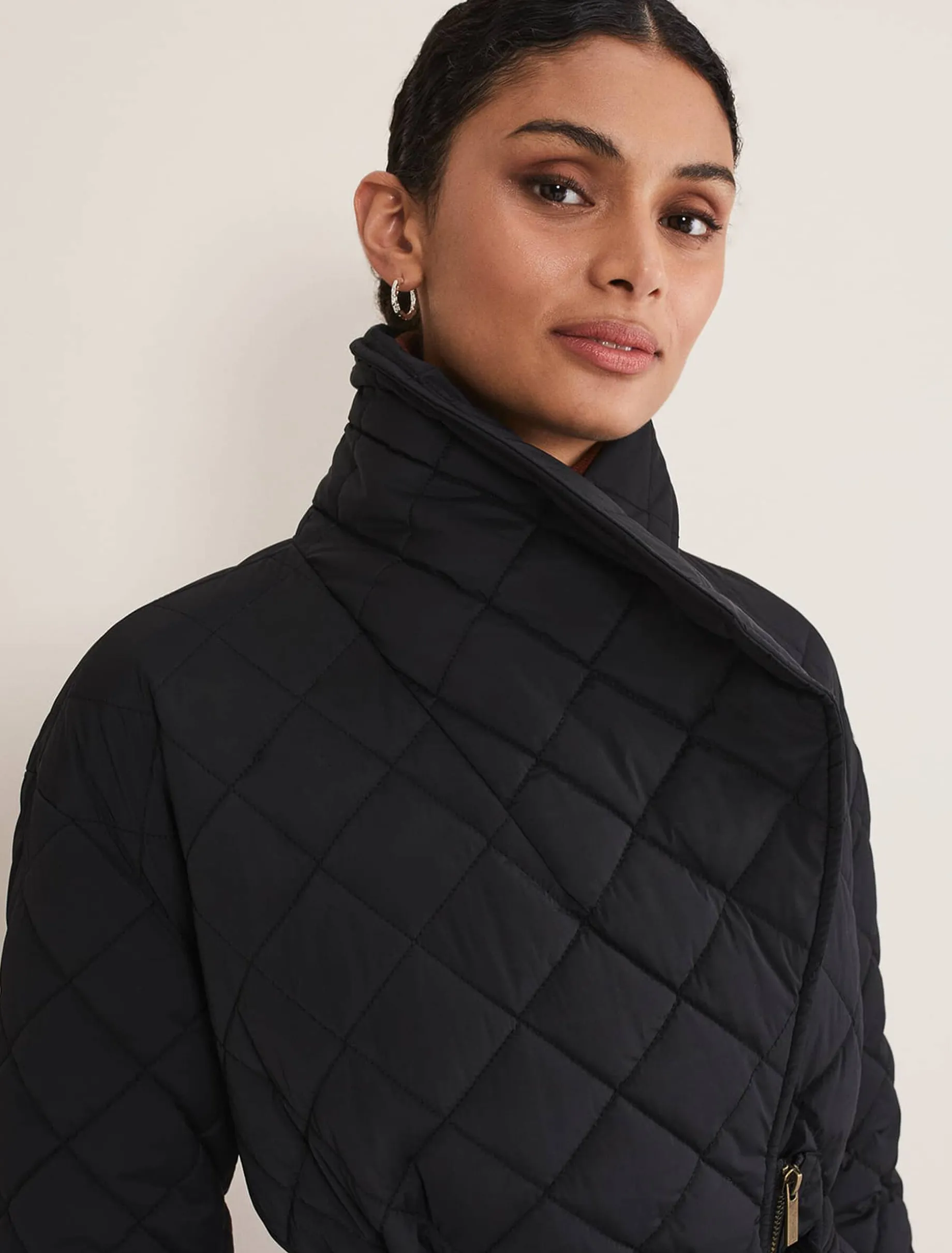 Nila Quilted Puffer Coat
