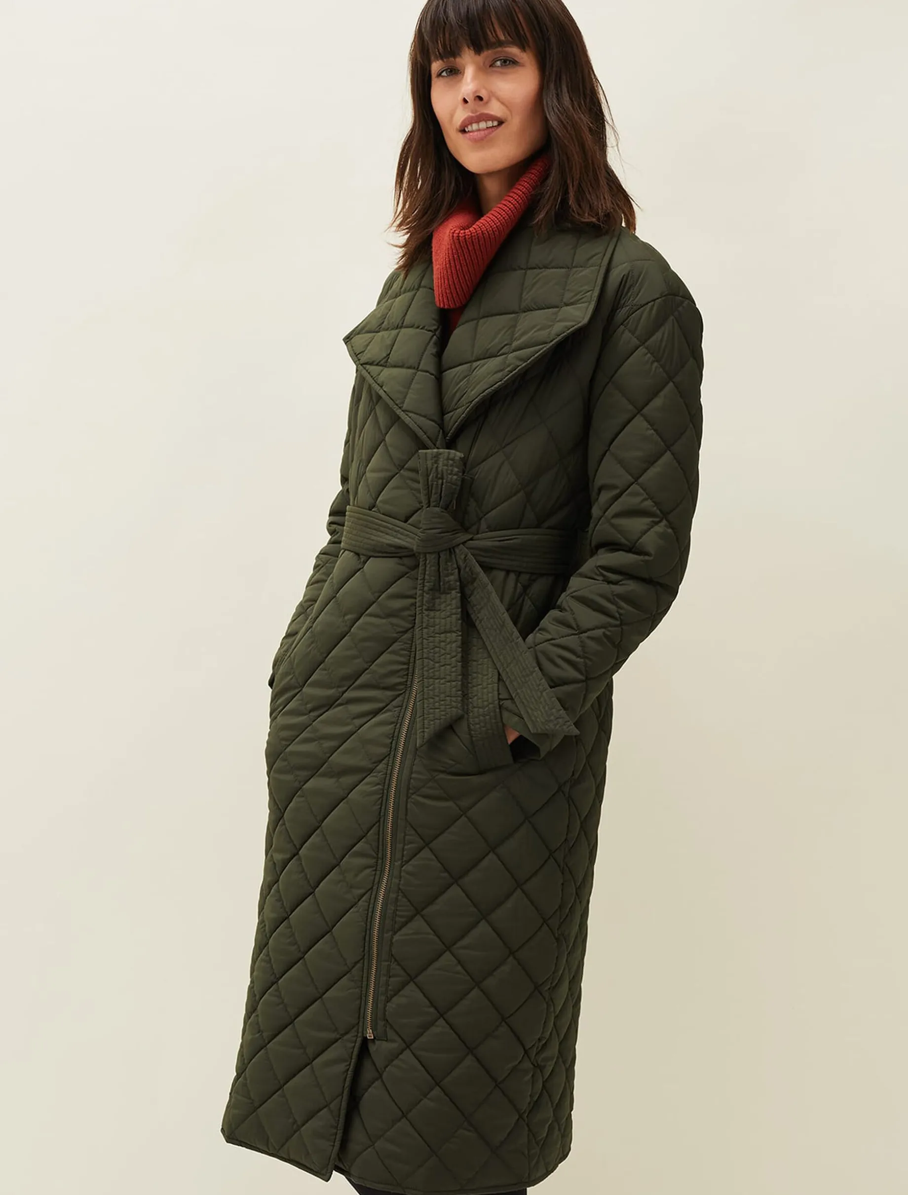 Nila Quilted Puffer Coat