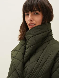Nila Quilted Puffer Coat