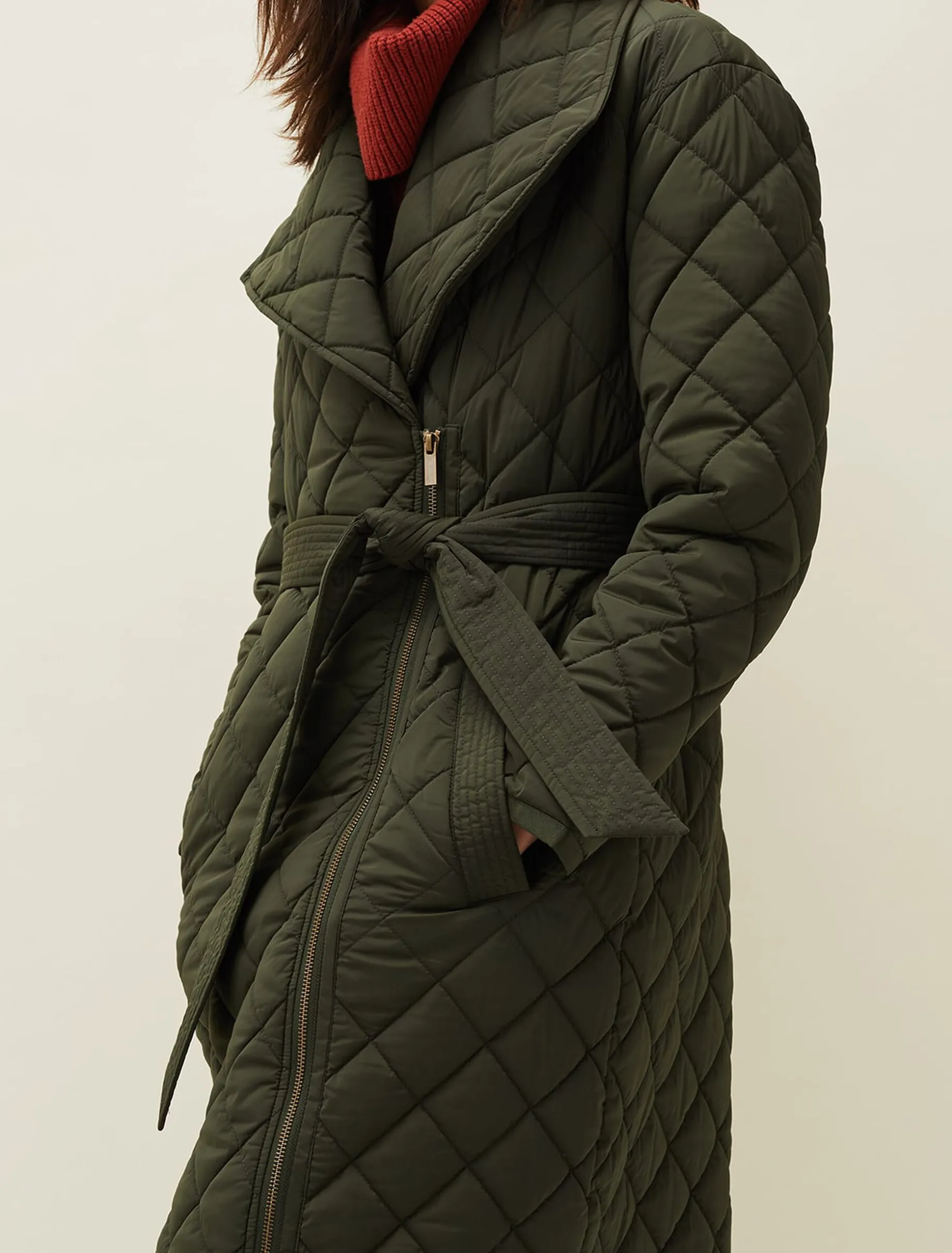 Nila Quilted Puffer Coat