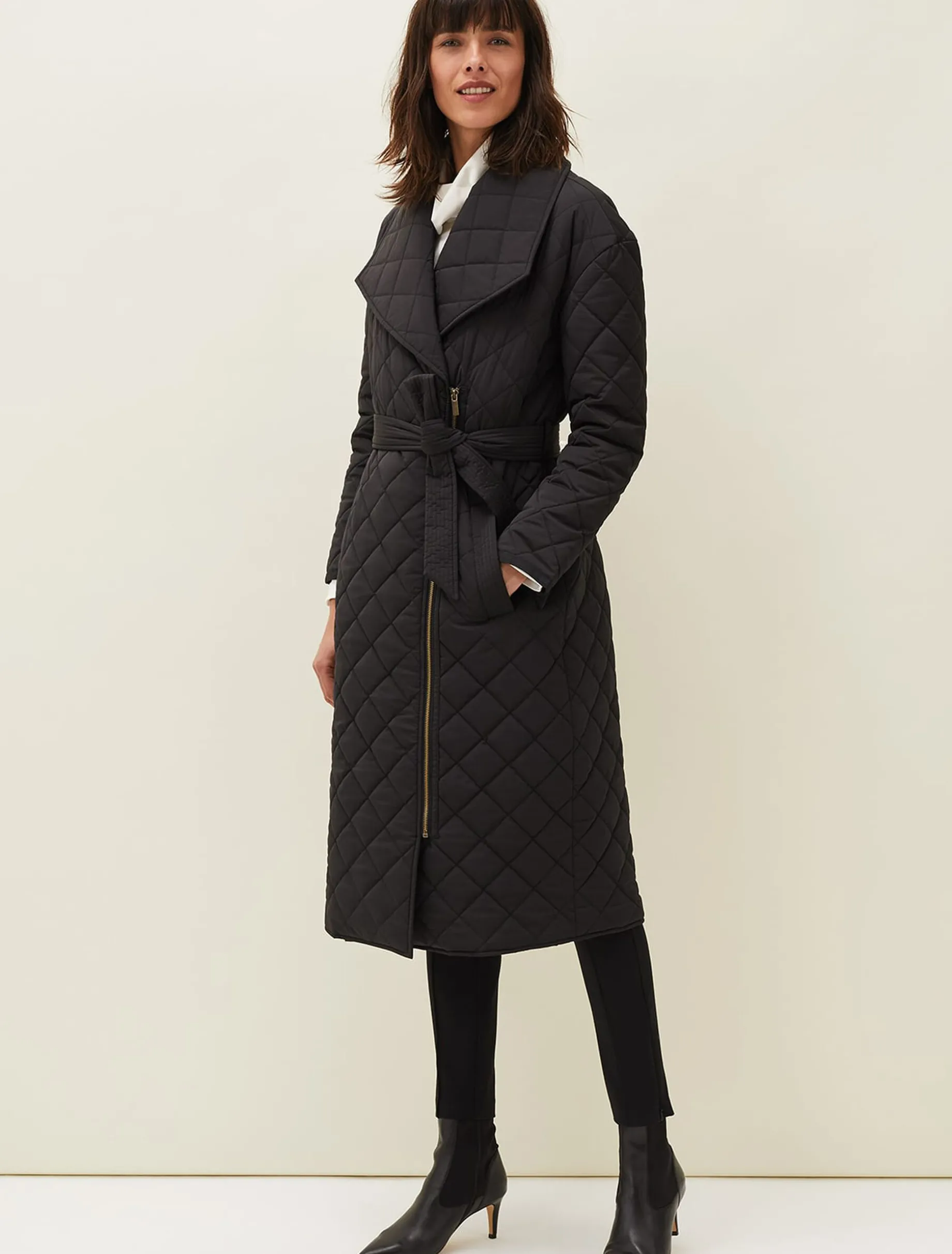 Nila Quilted Puffer Coat