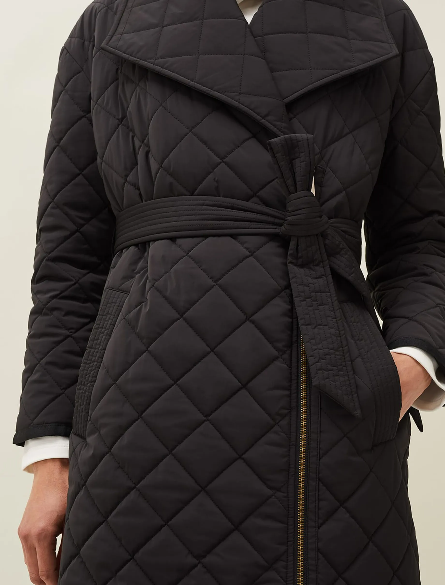 Nila Quilted Puffer Coat