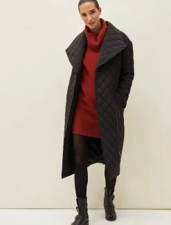 Nila Quilted Puffer Coat