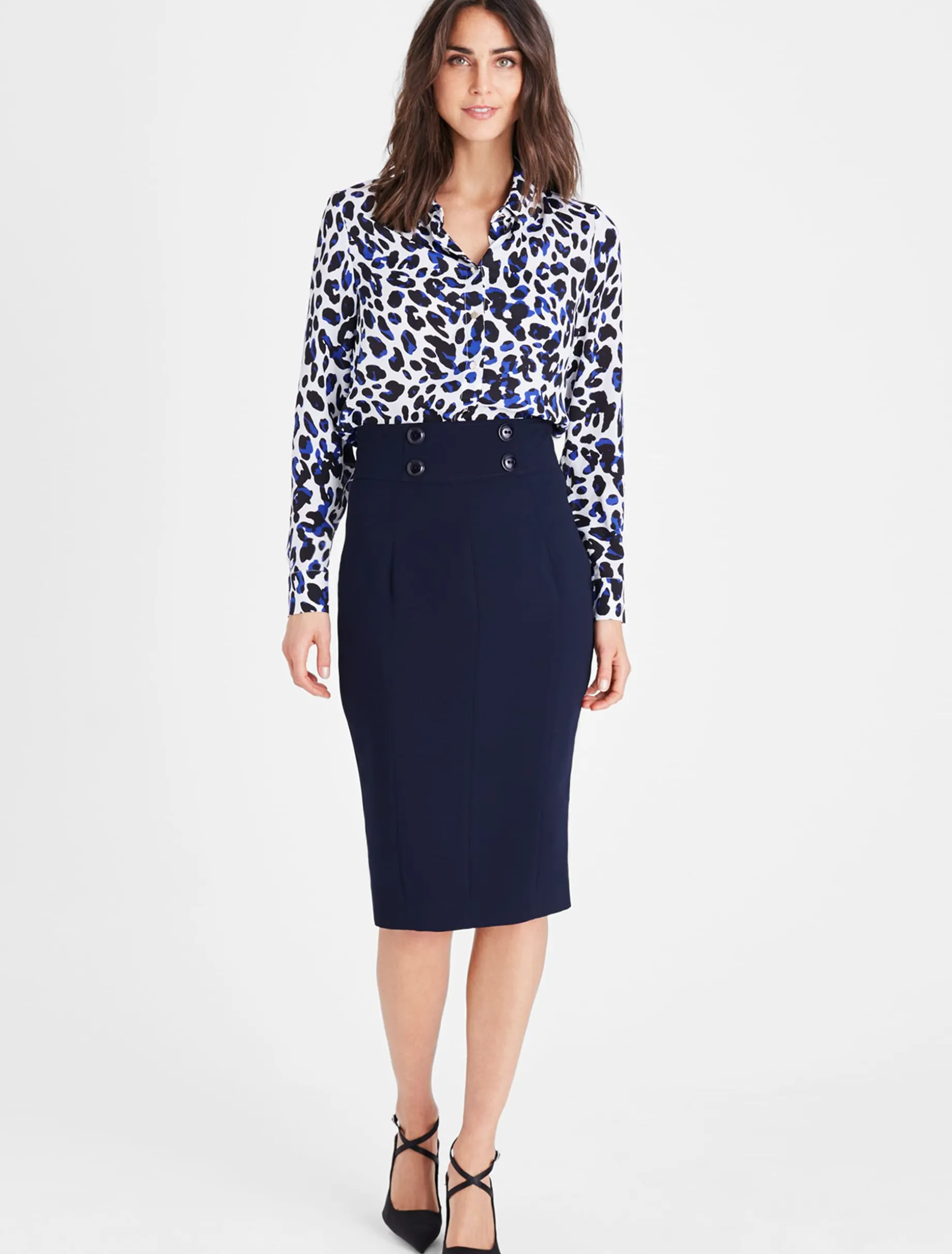 Nina City Suit Skirt