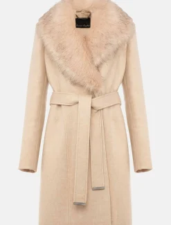 Nina Fur Collar Coat